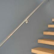 Rampe d'escalier en inox